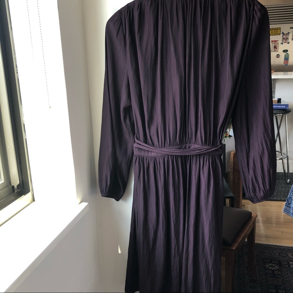Wilfred (Aritzia) Pleated Wrap Dress - Picture 2 of 3